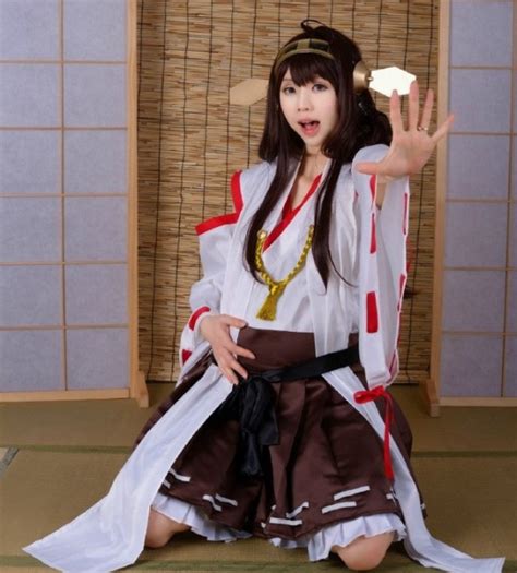 chinese cosplayer s version of kongou is pregnant for real but fans can t decide if they like