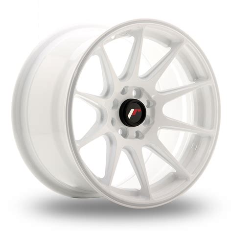 japan racing jr  white  alloy wheels wheelbase