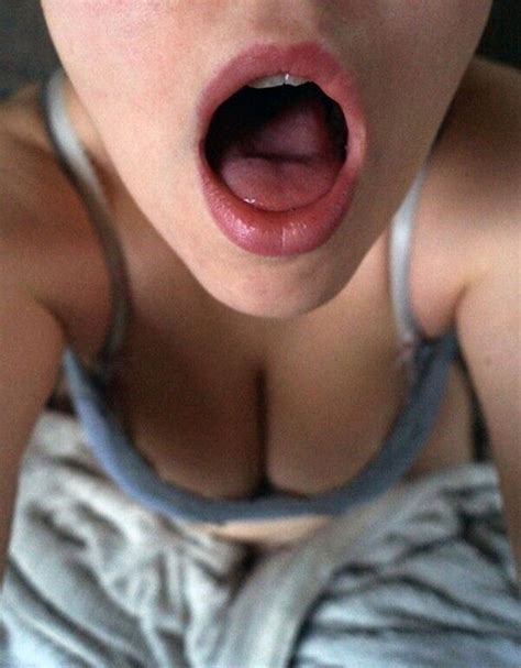 mouth open ready for cum teen porn