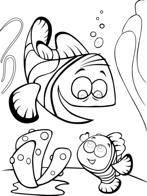 coloring pages  finding nemo  printable finding nemo coloring pages    find