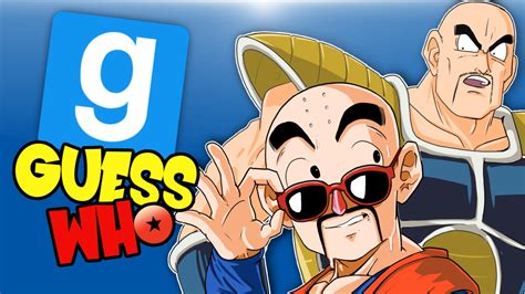 gmod ep 48 guess who dragonball z edition garry s mod funny moments sfm intro youtube