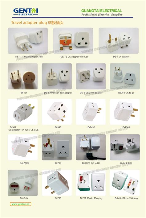 Travel Conversion Socket Plug 150 Countries To Bs Ac Power Adapter Uk