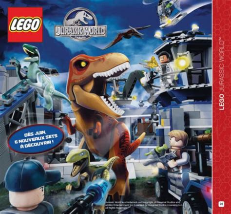 Lego Jurassic World Toy Line Park Pedia Jurassic