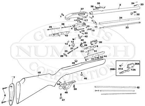 schematic image  style marlin model  guns  model