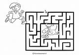 Labirinti Stampare Facili Labirinto Pianetabambini Singolarmente Facilissimi sketch template