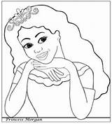 Coloring Pages American African Princess Kids Girl Girls Colouring Morgan Sheets Princesses Book Barbie Books Women Choose Board Popular Acn sketch template