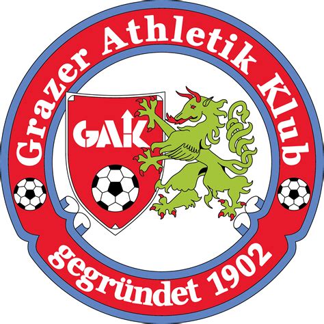 gak graz football logo football club  logos crests austria