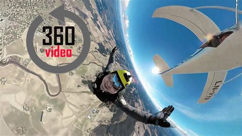 360° skydiving in norway virtual reality youtube