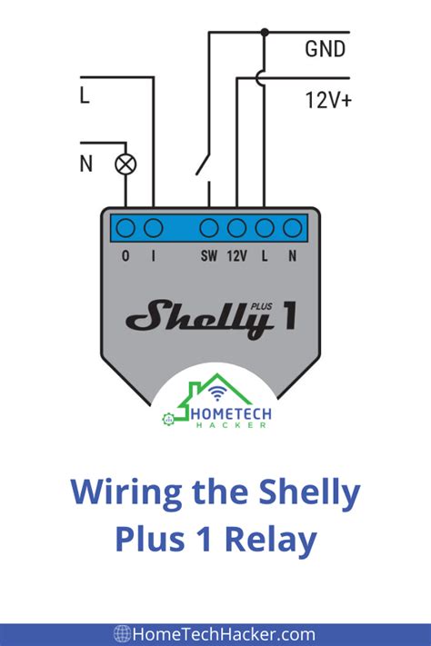 wiring  shelly   relay hometechhacker