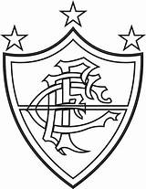 Fluminense Emblema Desenho Futebol Imagensemoldes Emblemas Estado sketch template