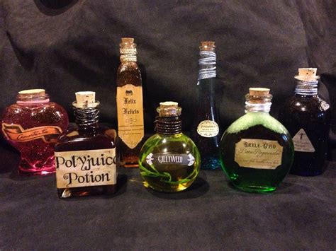 individual harry potter potions  fangirlsrus  etsy