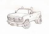 Dodge Cummins Coloring Truck Dually Gen First Pages Sketch Print Deviantart Use Template Search sketch template