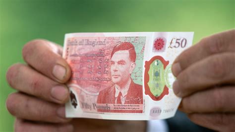 New Plastic £50 Note Enters Circulation Today Featuring Ww2 Codebreaker