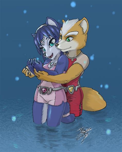 fox and krystal lovely time by blackby on deviantart fox
