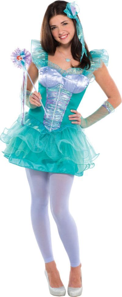 teen girls ariel costume the little mermaid party city