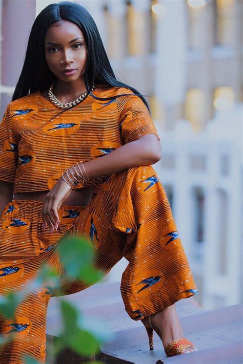 African Women Clothing 2 Piece Set Women Dress Suit Crop