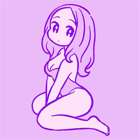 Conix On Instagram “💜” Anime Female Base Drawings Sexy Cartoons