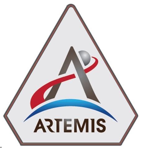 nasa artemis logo   sticker
