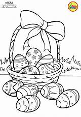 Cesta Bojanke Ovos Uskrs Djecu Kolorowanki Printanje Wielkanocne Preschool Eggs Cheia Páscoa sketch template