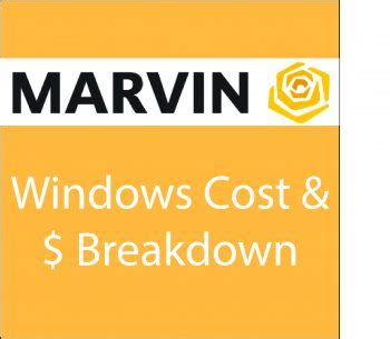 marvin windows cost price breakdown