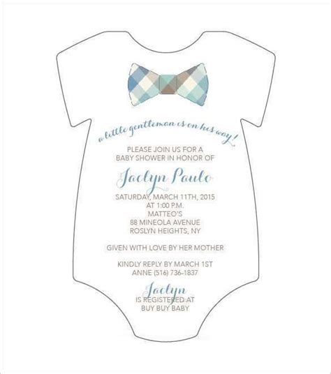 printable baby onesie card template cards design templates