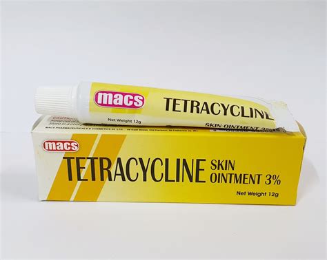 macs tetracycline skin ointment  macs pharmaceuticals cosmetics