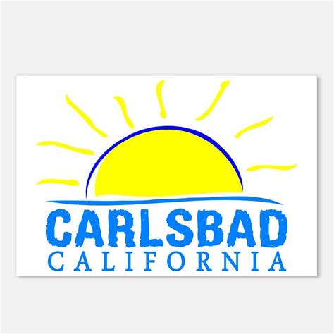 carlsbad postcards carlsbad post card design template