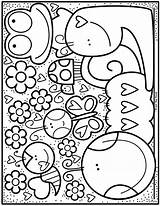 Coloring Pages Pond Club Spring Kids Sheets Kindergarten Disney Colouring Color sketch template