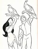 Pocahontas Coloring Pages Disney Smith John Walt Captain Characters Fanpop Wallpaper Book Kocoum Comic sketch template