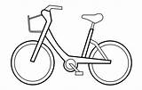 Fahrrad Colorear Bici Fiets Bicicletas Kleurplaat Malvorlage Hitam Educima Putih Sepeda Meios Schoolplaten Coloringhome Blues Transporte Biciclette Clue Tekening Fantastis sketch template