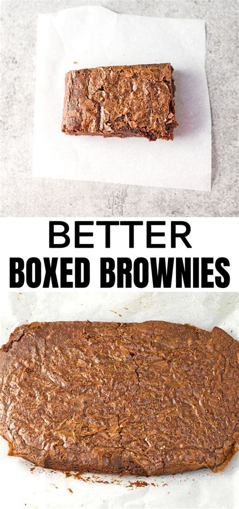 boxed brownies brownie mix recipes desserts cake mix recipes
