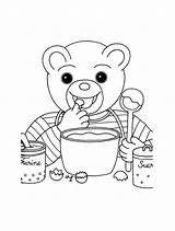 Coloring Bear Coloriage Ours Petit Brun Brown Little Kids Automne Dessin Funny Colorier Imprimer Pages Aime sketch template