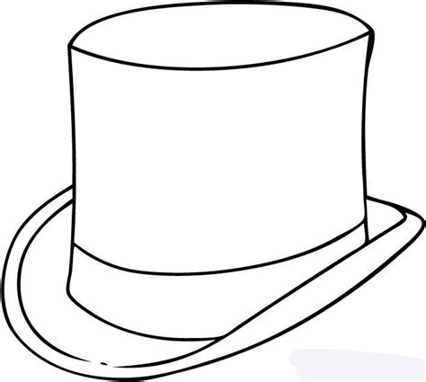mad hatter hat mad hatter tea party mad hatters drawing templates
