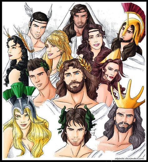 Pantheon Of Olympian Gods Greek Mythology Gods Greek And Roman