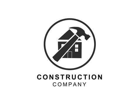 construction company logo  digi draw dude  dribbble