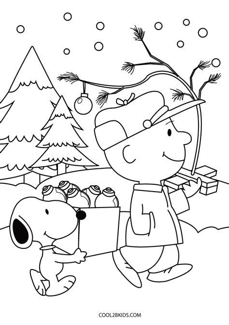 snoopy christmas coloring page unique  printable snoopy coloring