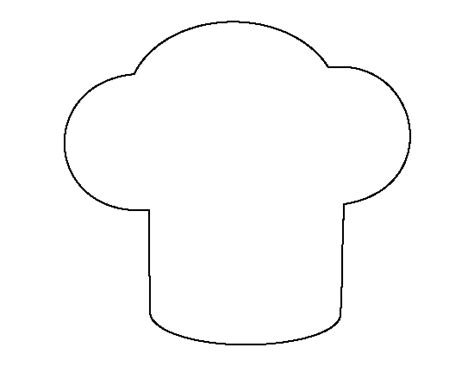 printable paper chef hat template printable templates