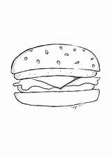 Cheeseburger Line Deviantart sketch template