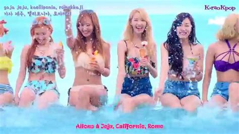 [k Raokpop] Girls Generation Snsd Party Lyrics Vostfr Youtube