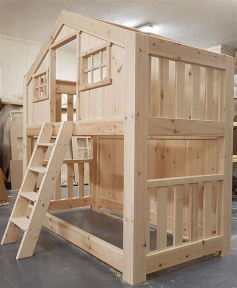 treehouse bed  latest creation    version   tree house twin bed  ladders