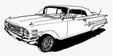 Impala Lowrider Chevrolet Hd Kindpng sketch template