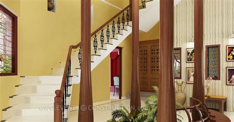 staircase design kerala staircase design suitable   kerala style homethere  lot