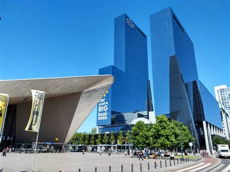 delftse poort towers architecture rotterdam pages