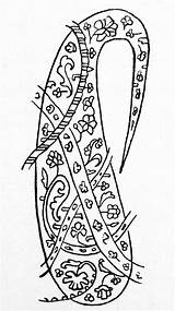 Paisley Shawl Kashmir Motif Kashmiri Contribution Enduring Shawls Its 1830 1820 Buta Indian Kashmircompany Designs Pattern sketch template