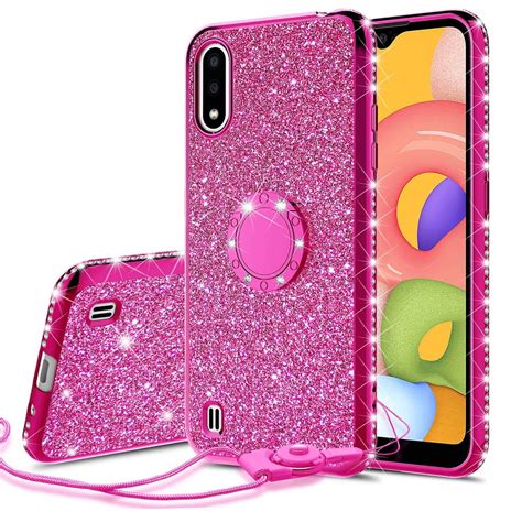 cute glitter phone case kickstand  samsung galaxy  caseclear
