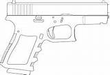 Glock Extended Engraving Guns Tattoos sketch template