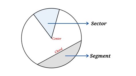 sector  segment   circle educate math