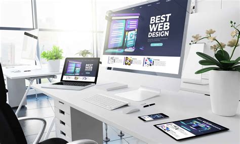 office responsive devices web design website superior school  real estate