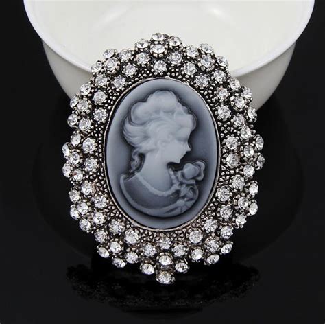 buy cameo brooch queen new arrival lady s broach resin