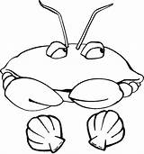 Colorat Crab Desene Rac Pesti Colorir Cangrejos Caranguejo Desenhos Animale Cangrejo Siri Kraby Raki Planse Apa Imagini Insecte Kolorowanki Caranguejos sketch template